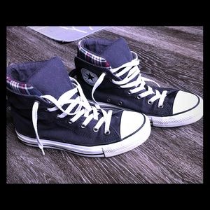 Converse Chuck Taylor All Star Hi Top punk plaid